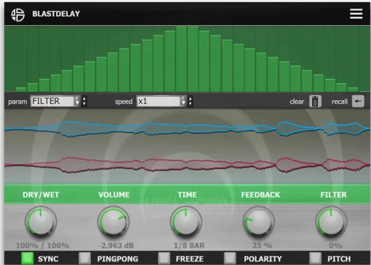 audio blast Blast Delay